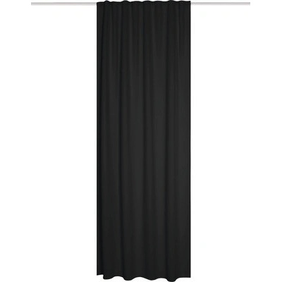 Zatemňovací závěs těžko vznítitelný 135x245 cm černý