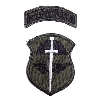ALFA TACTICAL Nášivka Hloubkový průzkum - suchý zip