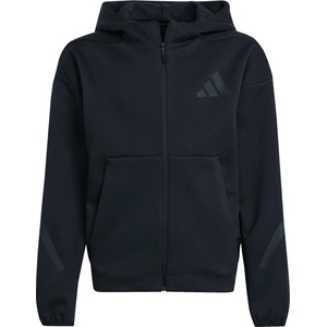 Adidas Детско яке за тренировка adidas Kid's Z. N. E. Full Zip Training jacket - Black / Black - размер 152 (EU) (704-6104-0113)