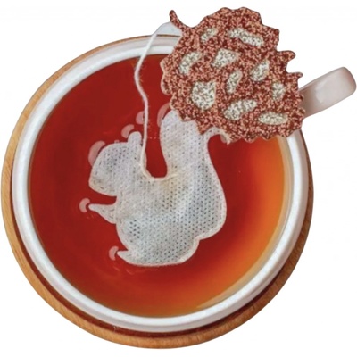 TEA HERITAGE Černý čaj Squirrel Pumpkin oranžová barva papír textil 5 ks
