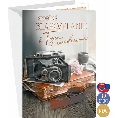 ARGUS Blahoželanie k narodeninám 3D 75-9028