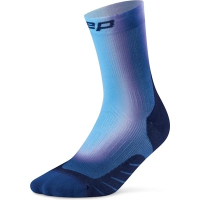 CEP Дамски чорапи за бягане CEP Women's Run Edt. Gradient Socks Mid Cut 5.0 Running socks - Blue - размер II (207-1150-0111)