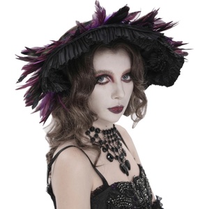 Devil fashion диадема DEVIL FASHION - Purple Peacock - черен - AS262