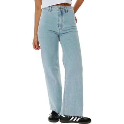 Rip curl dámské kalhoty Holiday Denim Light Blue
