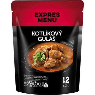 EXPRES MENU Kotlíkový guláš 600 g – Zbozi.Blesk.cz