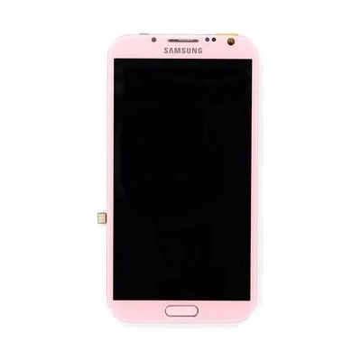 LCD Displej + Dotykové sklo Samsung N7100 Note2 Pink