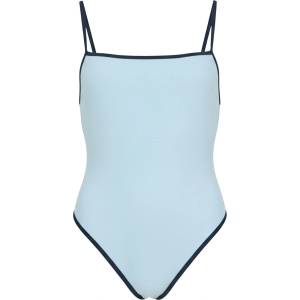 Jack Wills Бански костюм Jack Wills Women's Non Padded Adjustable Wired Scoop Neck Swimsuit - Baby Blue
