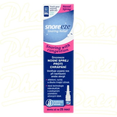 Snoreeze Nosní sprej proti chrápání 10 ml – Zbozi.Blesk.cz