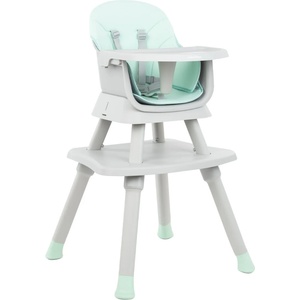 KikkaBoo Стол за хранене 6в1 KikkaBoo - Eat N Play, Mint (31004010125)