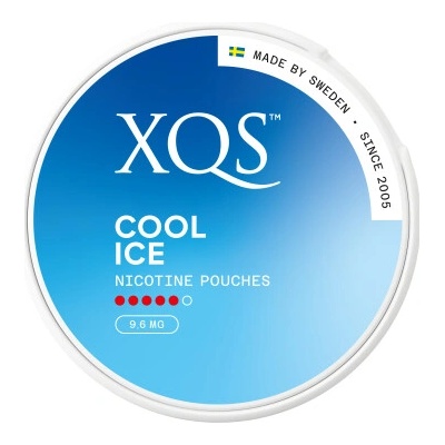 XQS Cool Ice X-Strong 9,6 mg Slim 20 sáčků