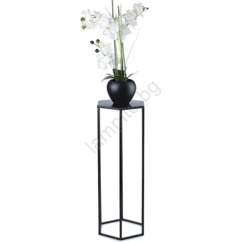 Image 1 of HowHomely Стойка за цветя 70x24 см черен (DD0409)