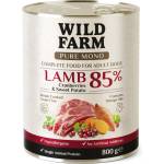 WILD FARM pure mono Агнешко с червени боровинки и сладки картофи 800 г - монопротеинова храна за кучета