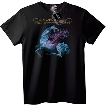 NOONEBRAND Тениска Mastodon Remission - S, Black