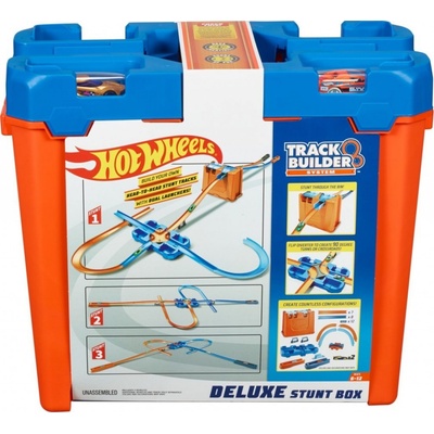 Hot Wheels GGP93 Track Builder box plný triků