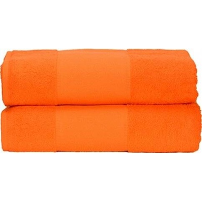 A&R froté osuška na potisk Print-Me 450 g/m 70 x 140 cm oranžová výrazná