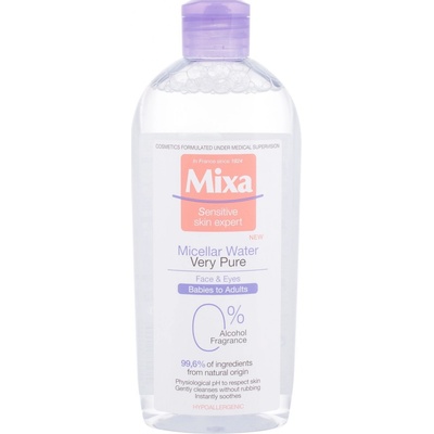 Mixa Cleansing Micellar Water Optimal Tolerance micelární voda 400 ml