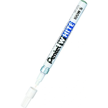 Pentel Перманентен мини маркер Pentel 100WS, бял