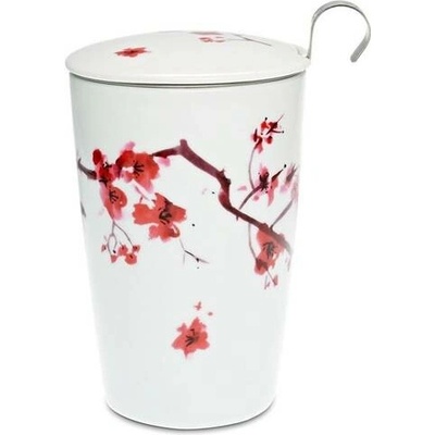 Eigenart Teave Termohrnek s čajovým sítkem Cherry Blossom 350 ml