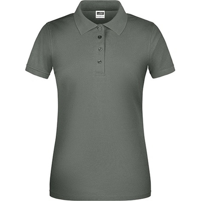 James&Nicholson Dámska polokošeľa JN873 Dark Grey