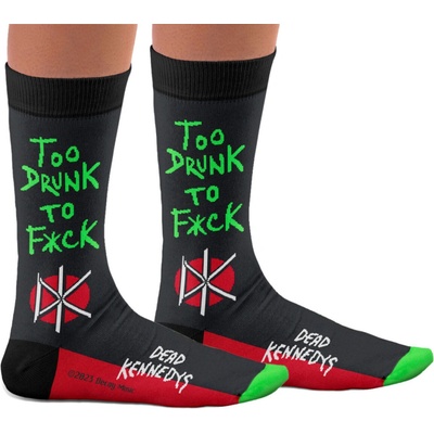 Sock Affairs Dead Kennedys ponožky Too Drunk SS-Too-Drunk-Socks