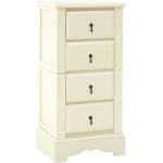 Premier Housewares Шкафче в цвят слонова кост 43x104x50 cm Florence - Premier Housewares (2405249)