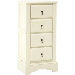 Premier Housewares Шкафче в цвят слонова кост 43x104x50 cm Florence - Premier Housewares (2405249)