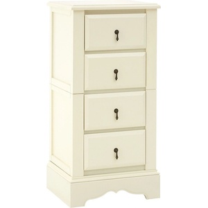 Premier Housewares Шкафче в цвят слонова кост 43x104x50 cm Florence - Premier Housewares (2405249)