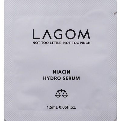 Lagom Niacin Hydro Serum SAMPLE - Ниацин хидро серум за лице SAMPLE 1.5мл