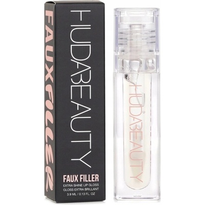 Huda Beauty Faux Filler Extra Shine Lip Gloss lesk na rty glassy 3,9 ml