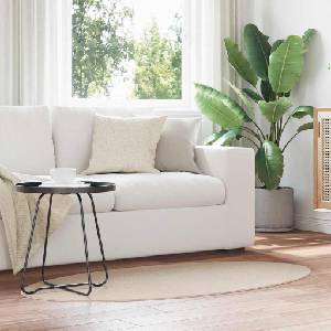 vidaXL Килим HUARTE Бежово 80 x 150 cm 100% полиестер (4103614)