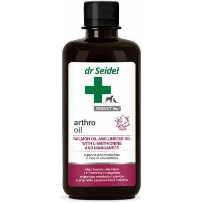 Dr Seidel Arthro Oil 250ml olej na podporu kĺbov pri osteoartróze pre psov a mačky