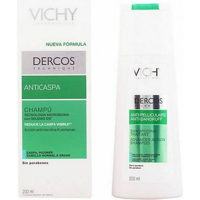 Vichy Dercos Anti-pelliculaire DS šampón proti lupinám na suché vlasy 200 ml