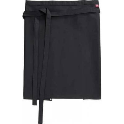 CG Workwear Gastro zástěra Roma odolná proti pomačkání 50 x 78 cm: šedá tmavá 50 x 78 cm CGW123