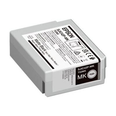 Epson SJIC42P-MK матово черно мастилено касета 50 мл (C13T52M540)