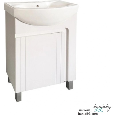 Inter Ceramic Долен стоящ pvc шкаф за баня icp 5542