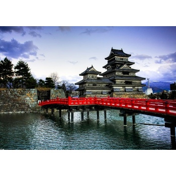 Coloriqa fototapeta Matsumoto Castle Japonsko 1376 Materiál: Vinyl Premium, Rozměr: 208 x 146 cm L