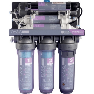 Prodo 6 stupňová Reverzná osmóza OASIS SANIC s UV Lampou mineralizátor 12L nádoba 75 GPD8L za 1h