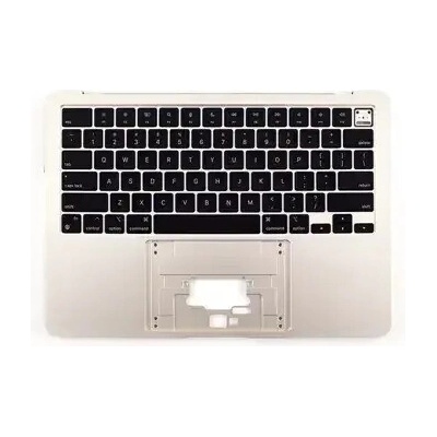 Top Case s klávesnicou ISO Czech MacBook Air 13" (A2681 / 2022) – hviezdne biely – Genuine OEM MAC0601