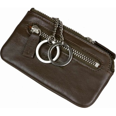 Kľúčenka kožená BRANCO 89105 khaki