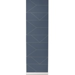 Ferm Living Тапет Lines морскосин (171)