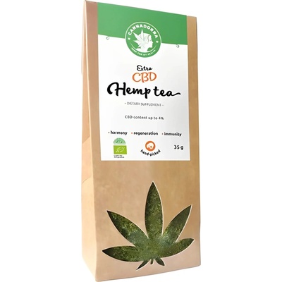 Cannadorra CBD Extra konopný čaj 4 % CBD 35 g