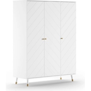 Vipack Бял детски гардероб 150x200 cm BILLY - Vipack (BIKL1314)