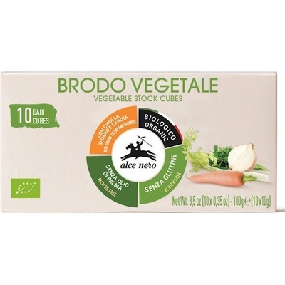 Alce Nero Bio Zeleninový bujón 10 ks 100 g