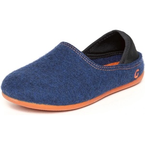 Gottstein Детски пантофи Gottstein Kid's Wool Slip-On House slippers - Midnight / Orange - размер 28 (EU) (702-5324-0211)