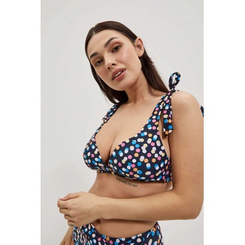 Moodo Горна част на бански костюм с точки в тъмносиньо Moodo Moodo | Bezhov | ЖЕНИ | XS