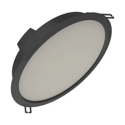 OSRAM Led ЛАМПА ТИП ЛУНА dl ip44 dn 190 18w 830 1980lm black ledvance (ledvance 4099854561702)