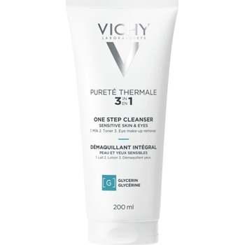 Vichy Pureté Thermale odličovač 3v1 (Démaquillant Intégral peaux sensibles) 200 ml