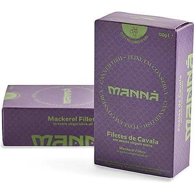Manná Gourmet Filety makrely v extra panenskom olivovom oleji 120 g