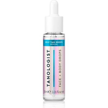 TANOLOGIST Self Tan Drops автобронзантни капки за лице и тяло цвят Medium 30ml