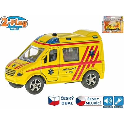 Mikro trading Auto ambulance česky mluvící 11 cm
